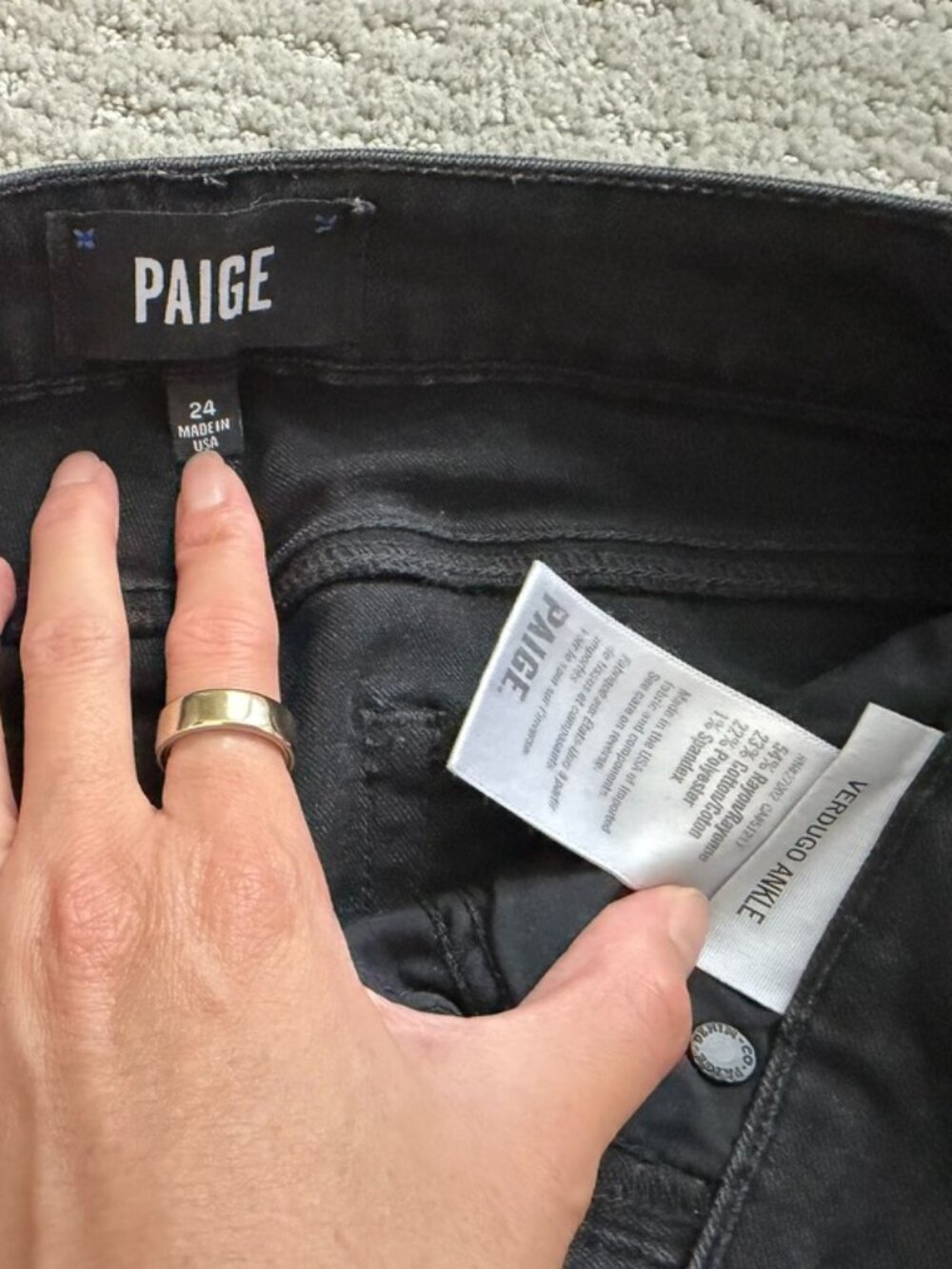 PAIGE Verdugo Ankle Jeans - Picture 3 of 3